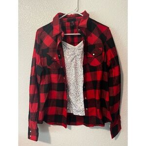 Flannel jazz/ tap/ hip hop dance costume